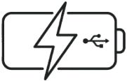 USB power charge icon