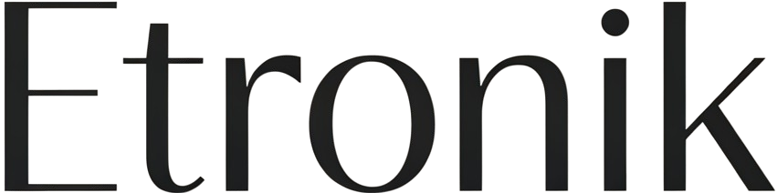 Etronik White Logo