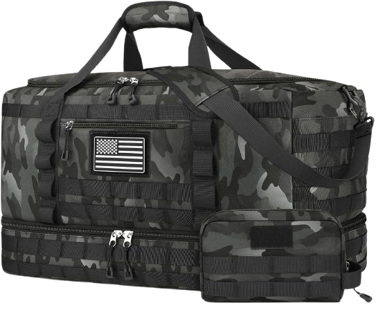 Gym Bag & Tactical Duffle Bags for Travel